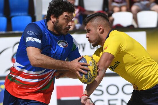 European Beach Fives Rugby Championship. Day Two