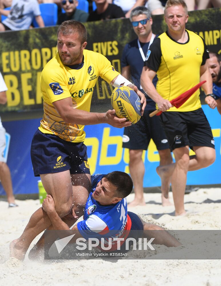 European Beach Fives Rugby Championship. Day Two