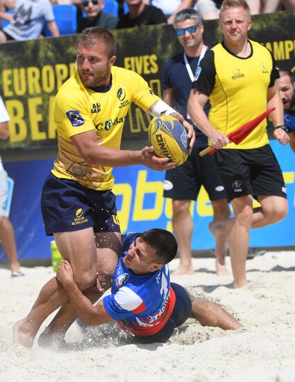 European Beach Fives Rugby Championship. Day Two
