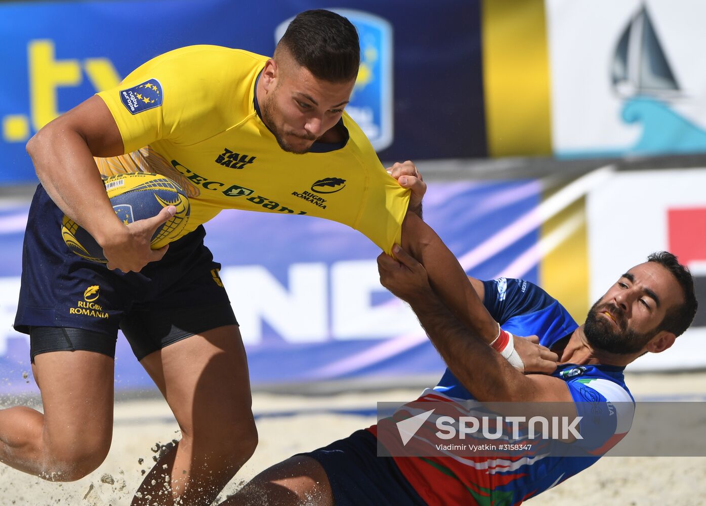 European Beach Fives Rugby Championship. Day Two