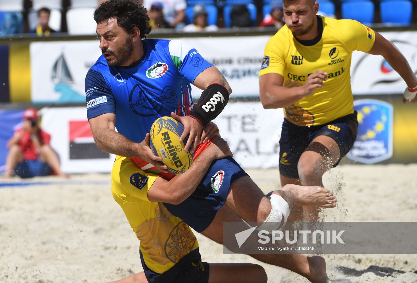 European Beach Fives Rugby Championship. Day Two