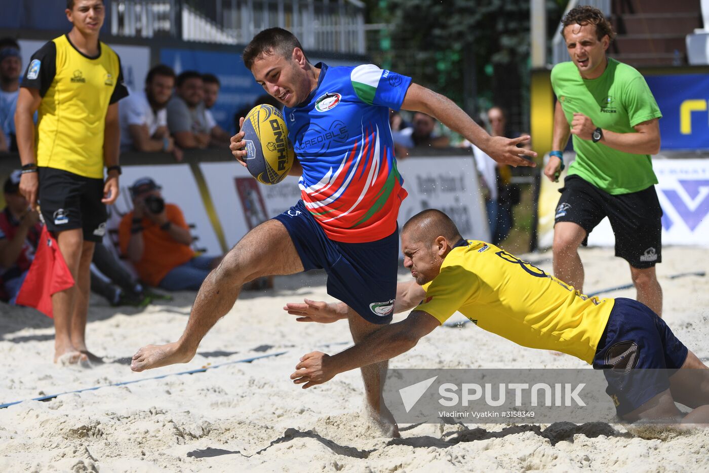 European Beach Fives Rugby Championship. Day Two