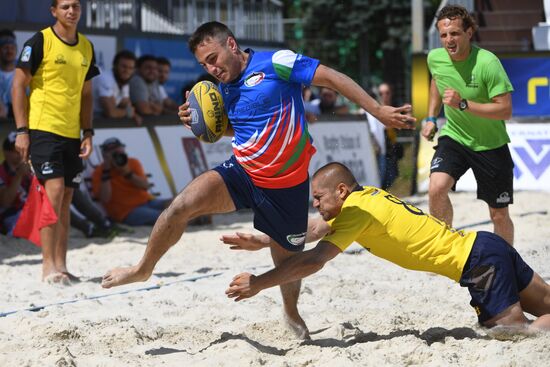 European Beach Fives Rugby Championship. Day Two