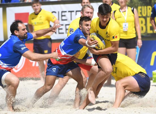 European Beach Fives Rugby Championship. Day Two