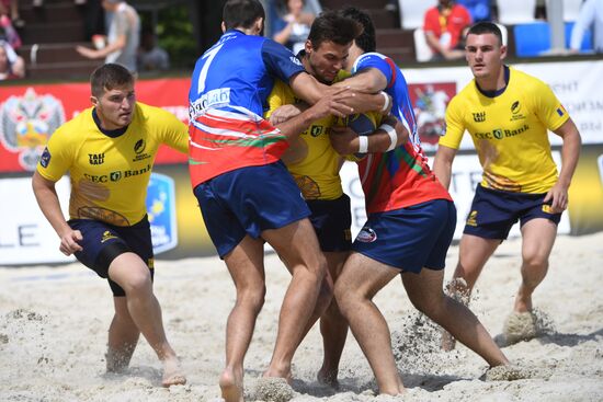 European Beach Fives Rugby Championship. Day Two