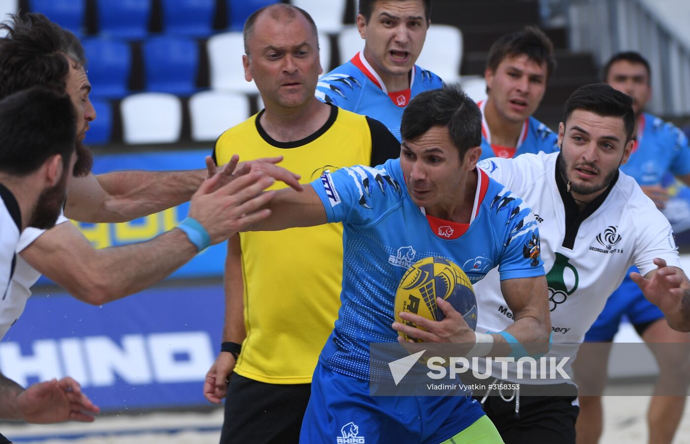 European Beach Fives Rugby Championship. Day Two