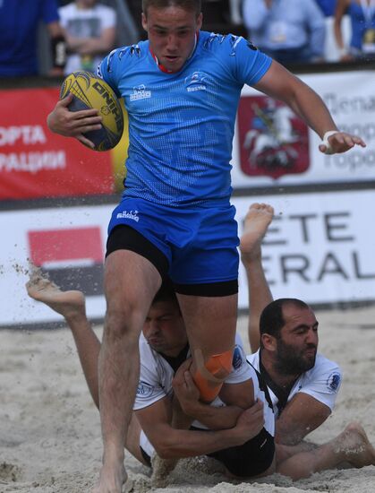 European Beach Fives Rugby Championship. Day Two