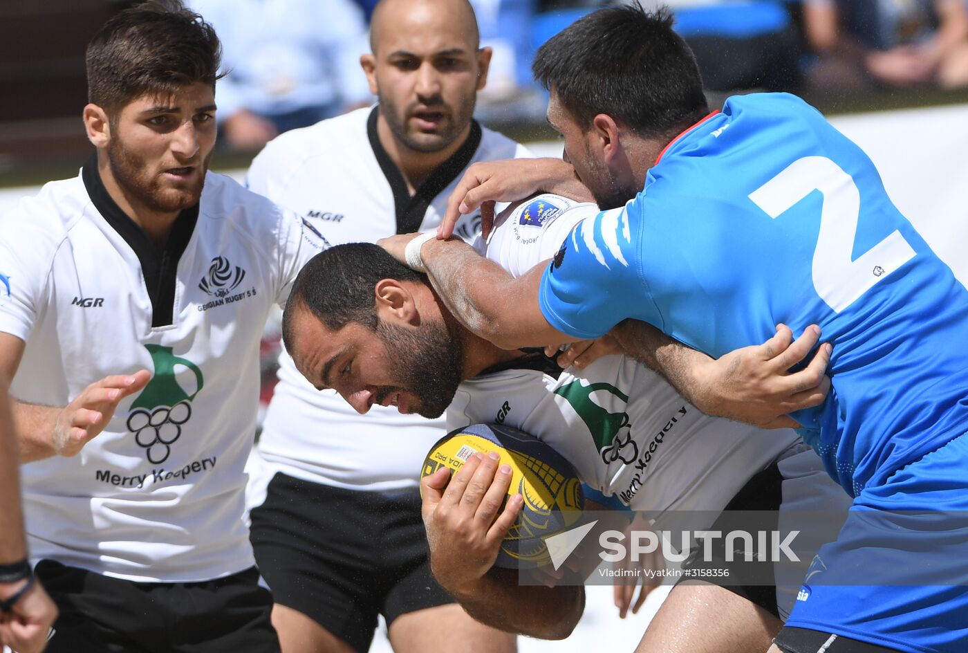 European Beach Fives Rugby Championship. Day Two