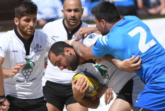 European Beach Fives Rugby Championship. Day Two