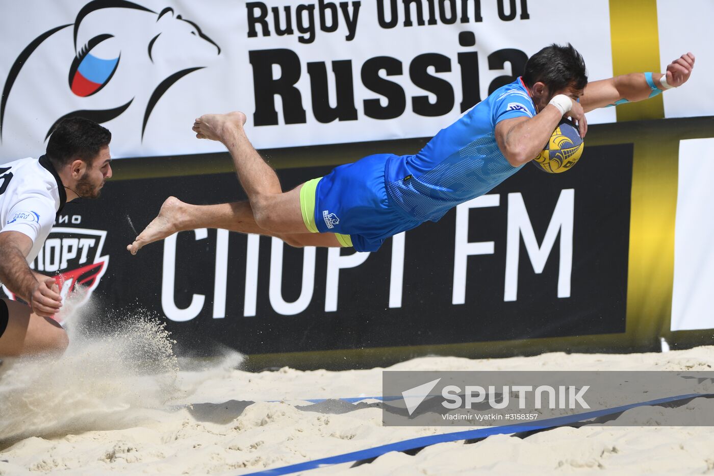 European Beach Fives Rugby Championship. Day Two