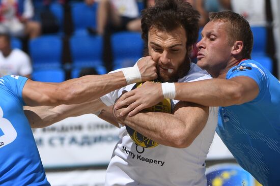 European Beach Fives Rugby Championship. Day Two
