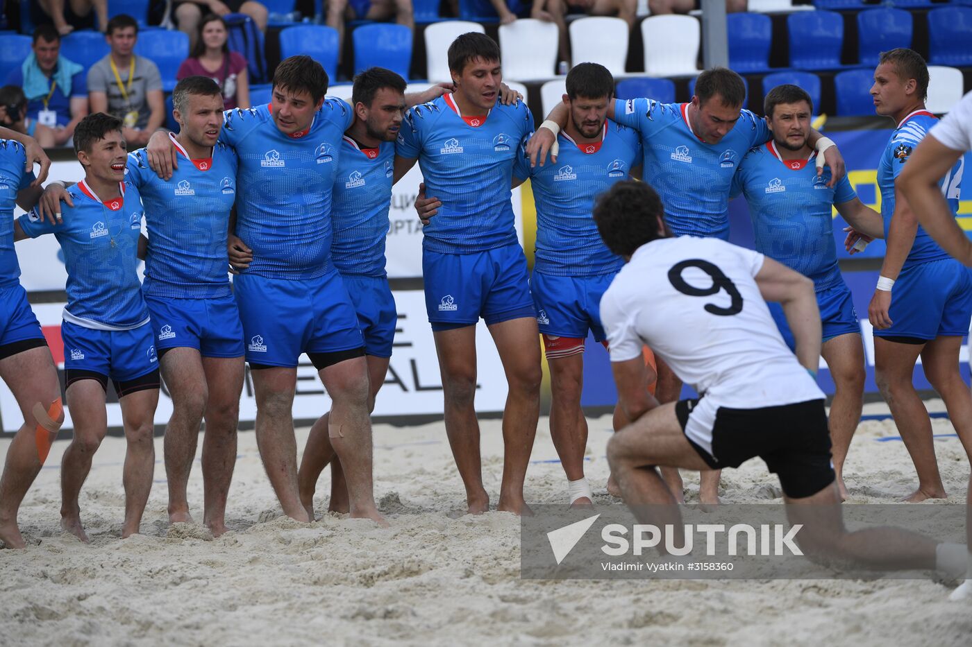 European Beach Fives Rugby Championship. Day Two
