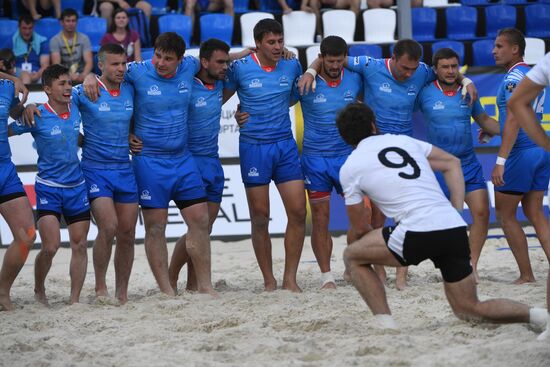 European Beach Fives Rugby Championship. Day Two