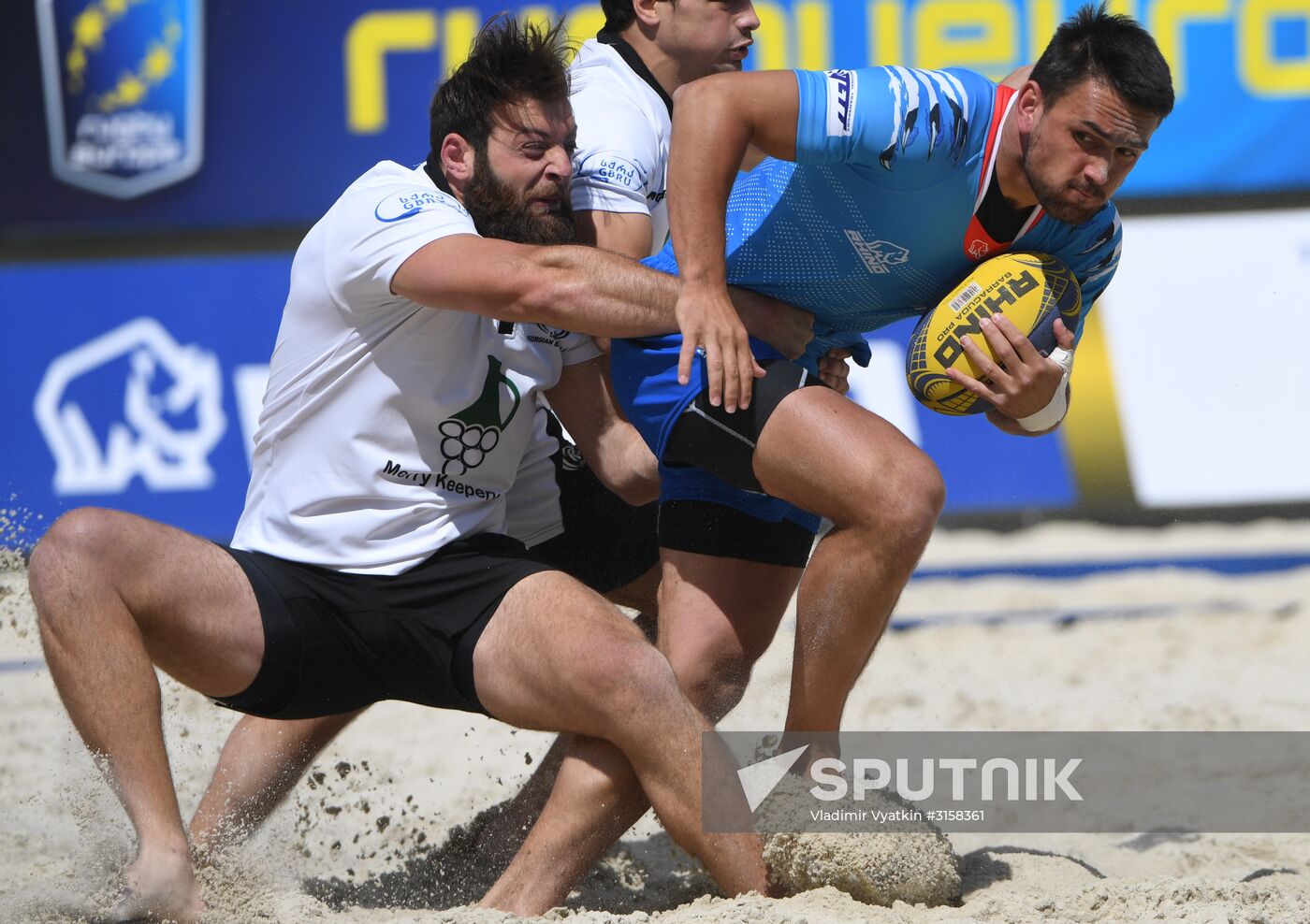 European Beach Fives Rugby Championship. Day Two