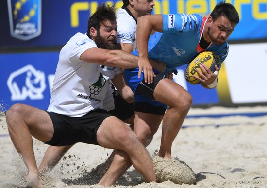 European Beach Fives Rugby Championship. Day Two