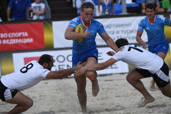 European Beach Fives Rugby Championship. Day Two