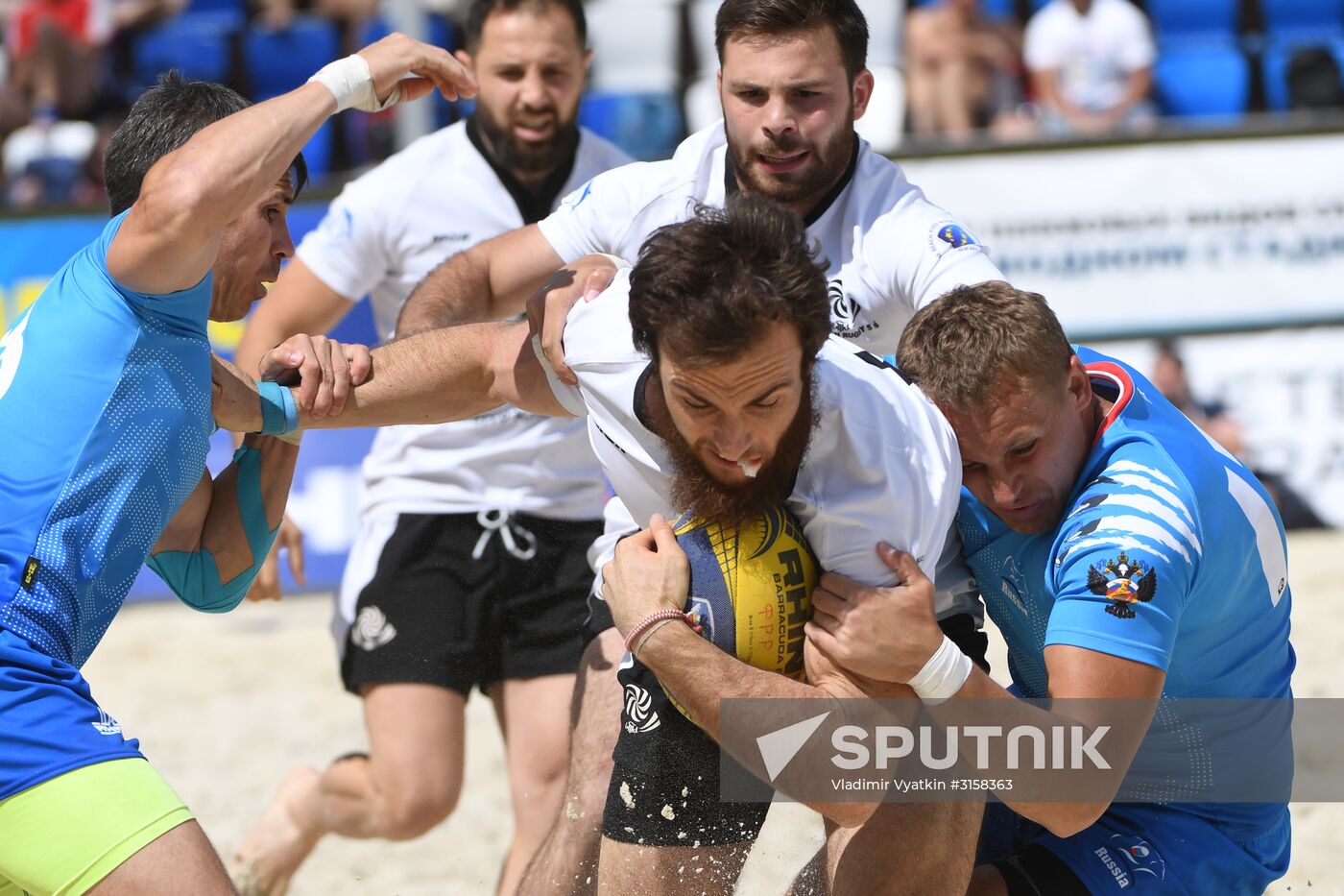 European Beach Fives Rugby Championship. Day Two