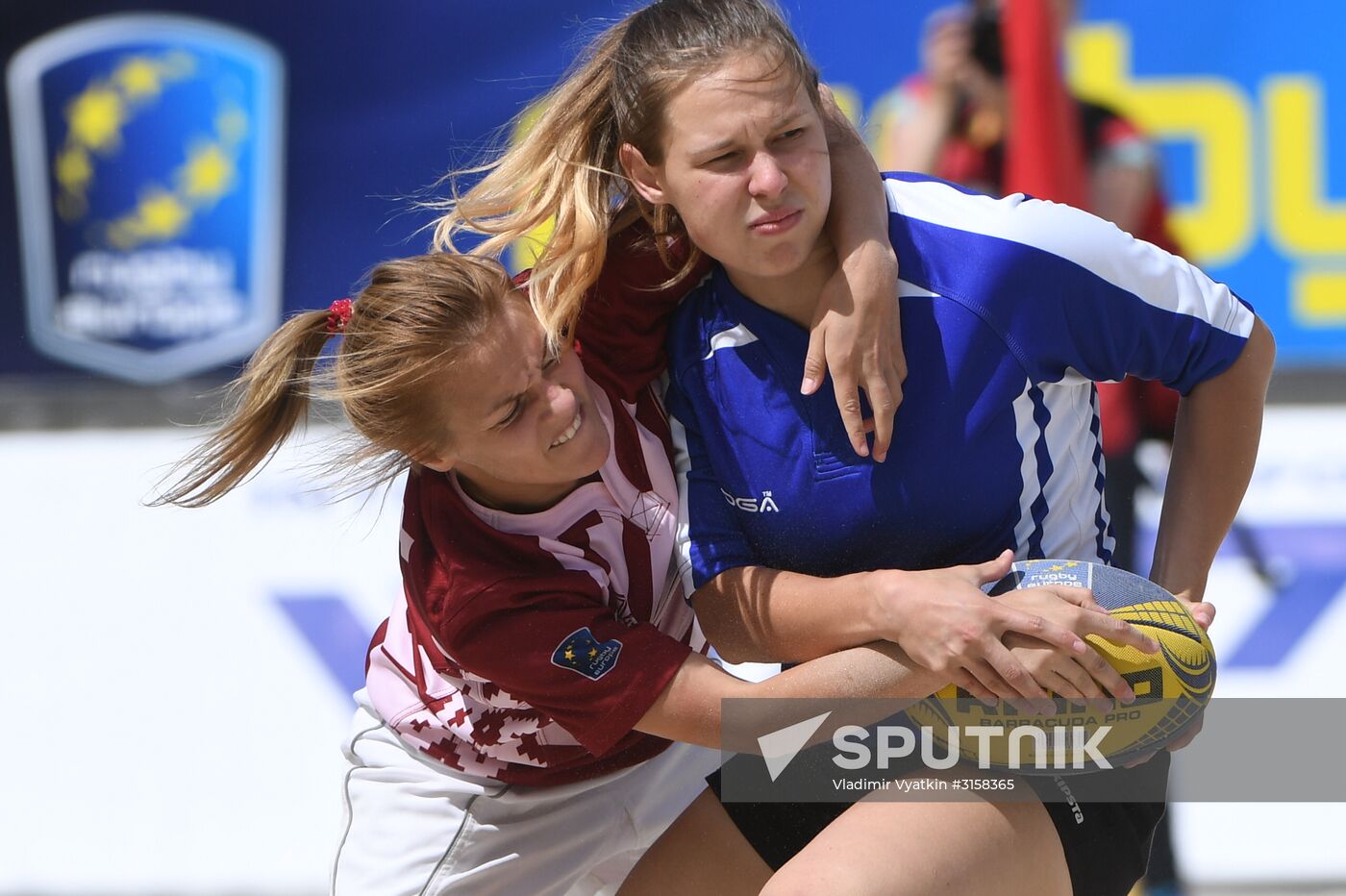 European Beach Fives Rugby Championship. Day Two
