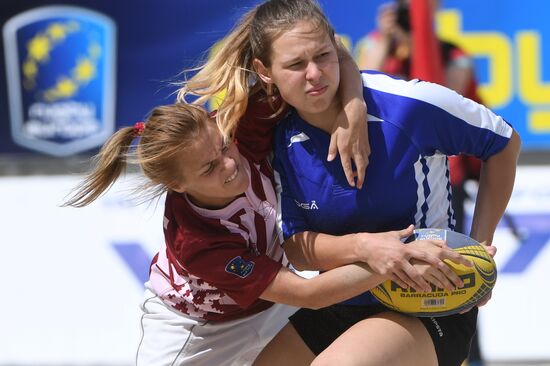 European Beach Fives Rugby Championship. Day Two