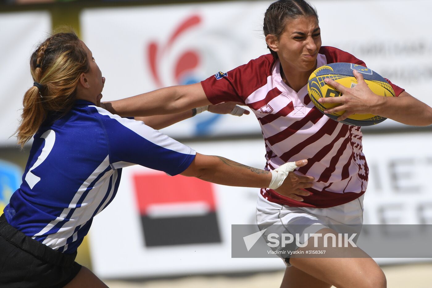 European Beach Fives Rugby Championship. Day Two