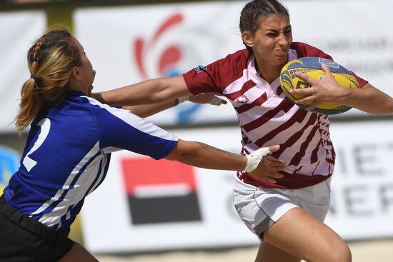 European Beach Fives Rugby Championship. Day Two