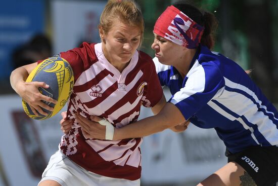 European Beach Fives Rugby Championship. Day Two