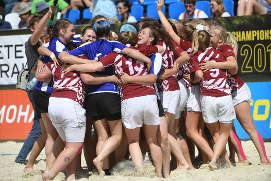 European Beach Fives Rugby Championship. Day Two