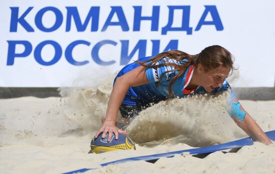 European Beach Fives Rugby Championship. Day Two