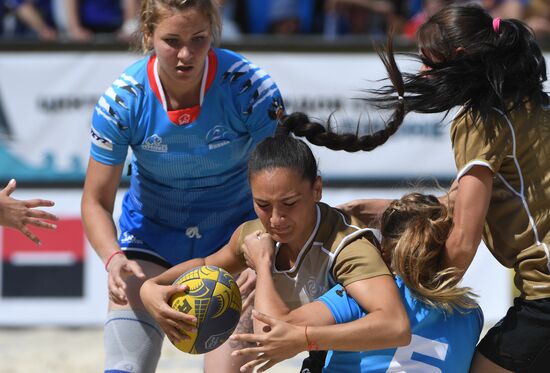 European Beach Fives Rugby Championship. Day Two