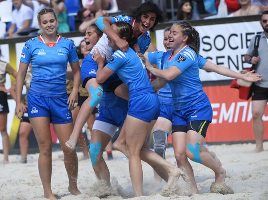 European Beach Fives Rugby Championship. Day Two