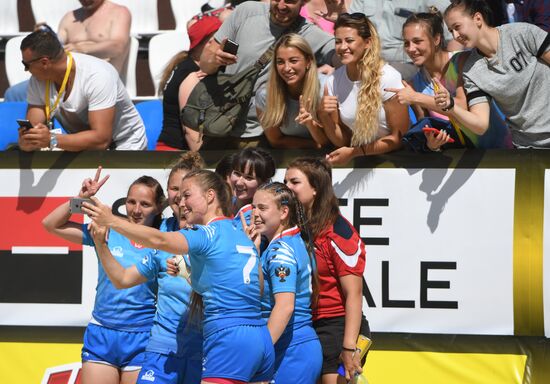 European Beach Fives Rugby Championship. Day Two