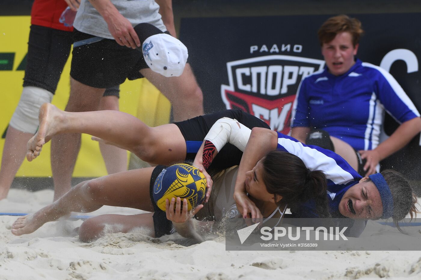 European Beach Fives Rugby Championship. Day Two