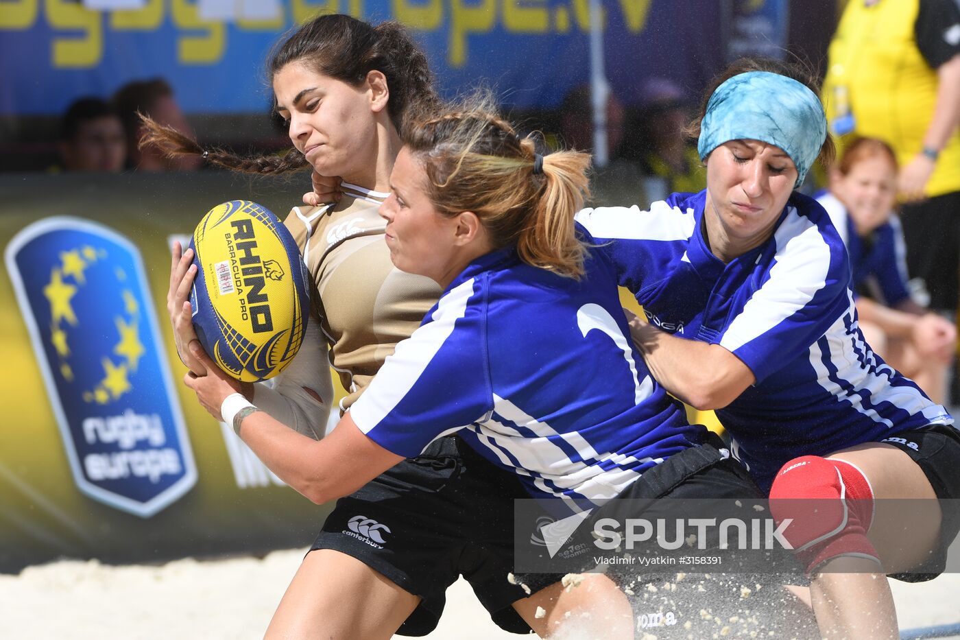 European Beach Fives Rugby Championship. Day Two