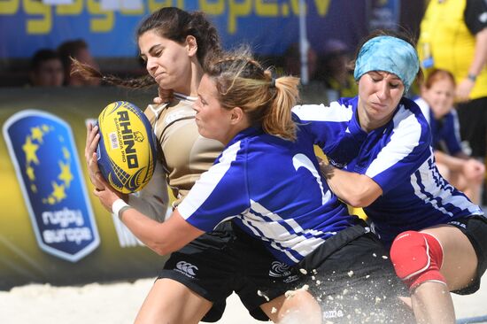 European Beach Fives Rugby Championship. Day Two