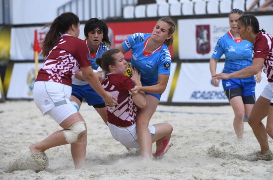 European Beach Fives Rugby Championship. Day Two