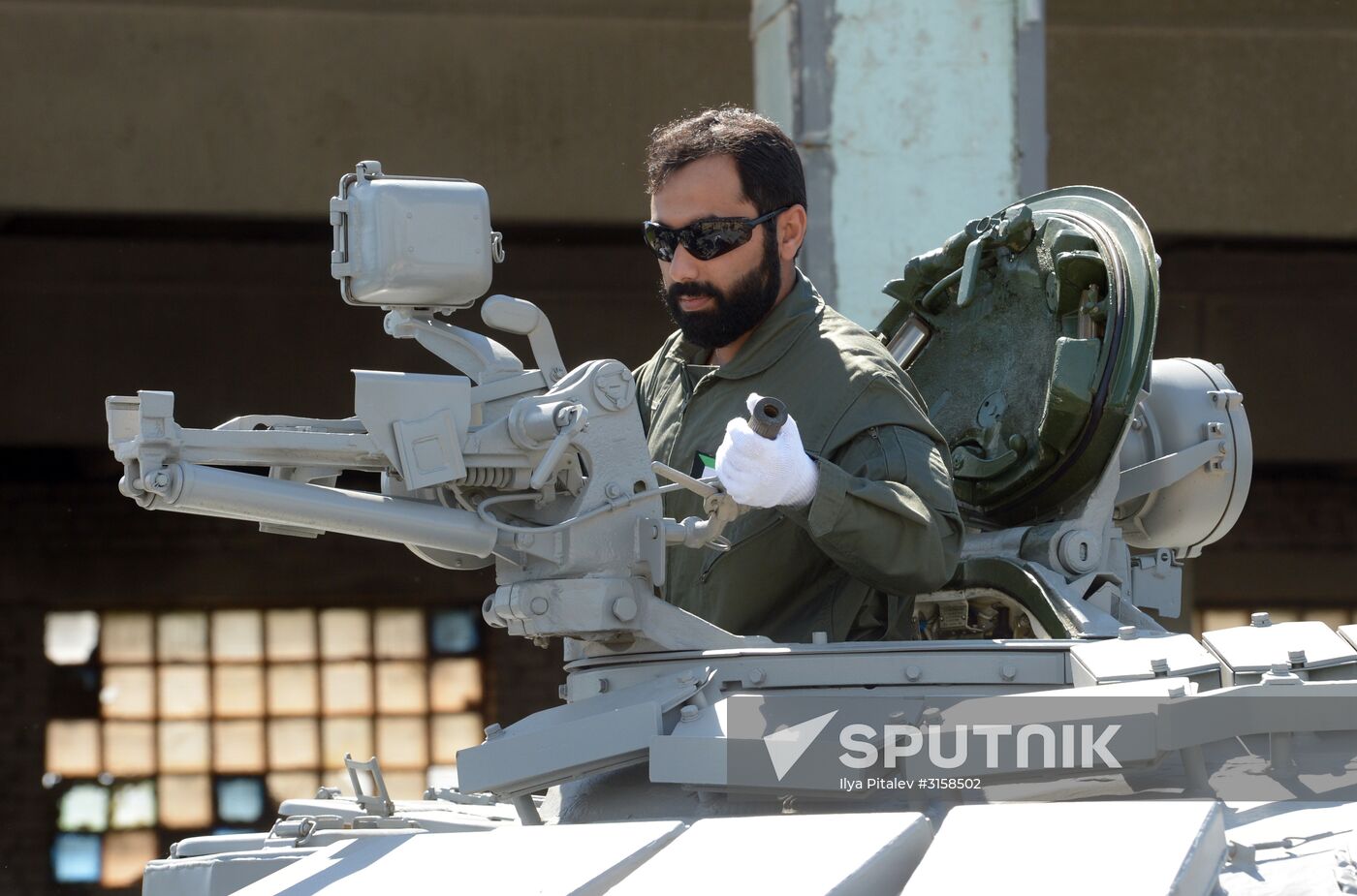Rehearsal of 2017 Tank Biathlon