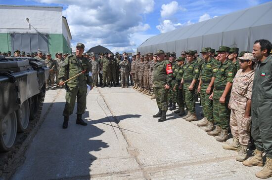 Rehearsal of 2017 Tank Biathlon