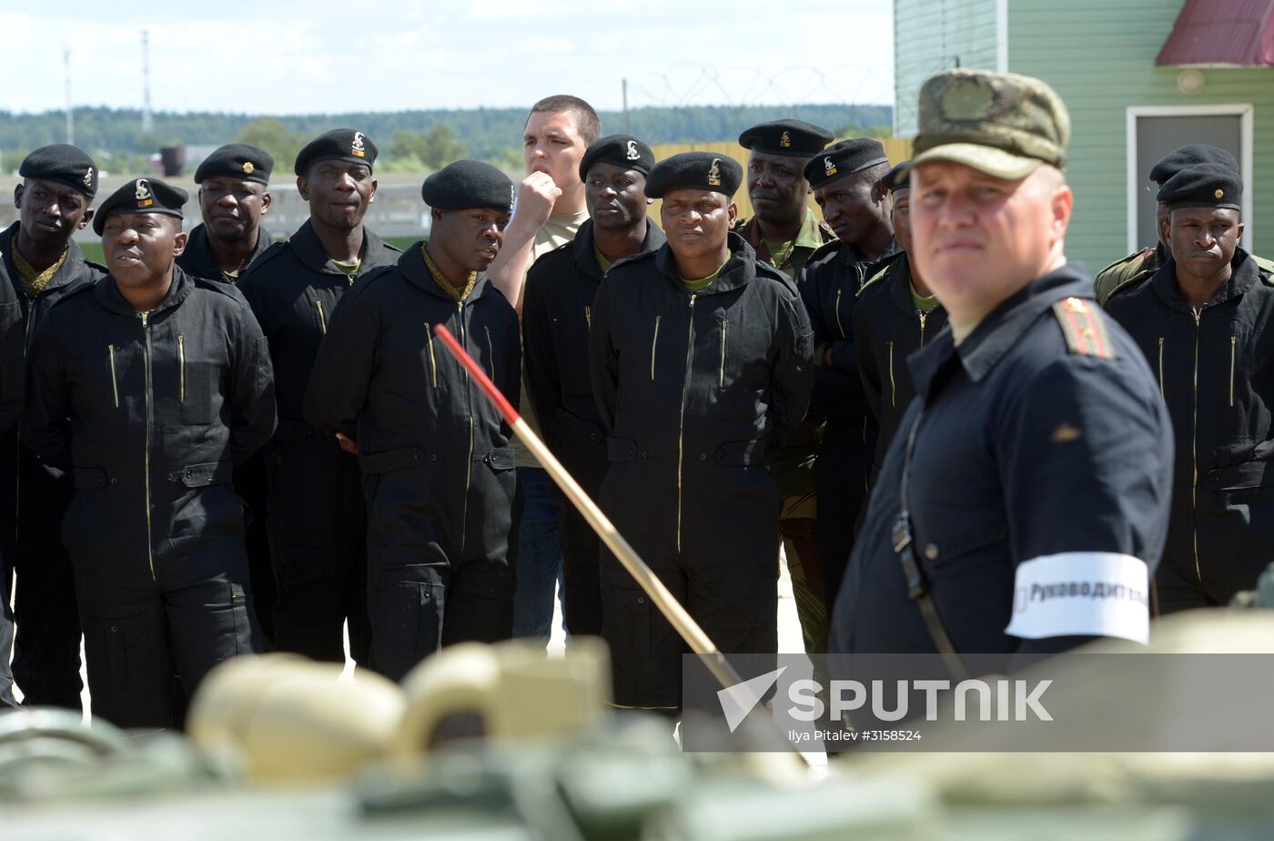 Rehearsal of 2017 Tank Biathlon