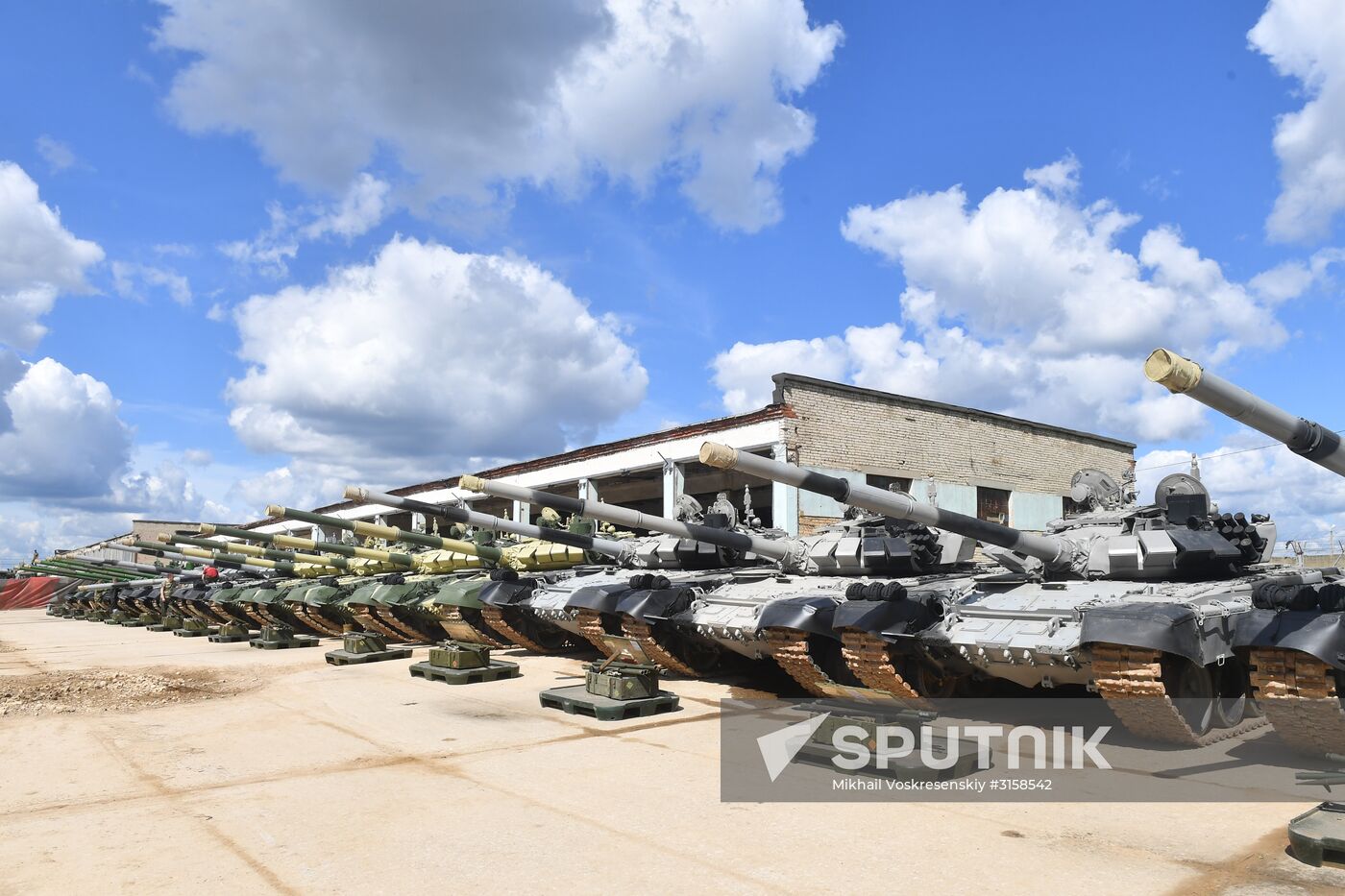 Rehearsal of 2017 Tank Biathlon