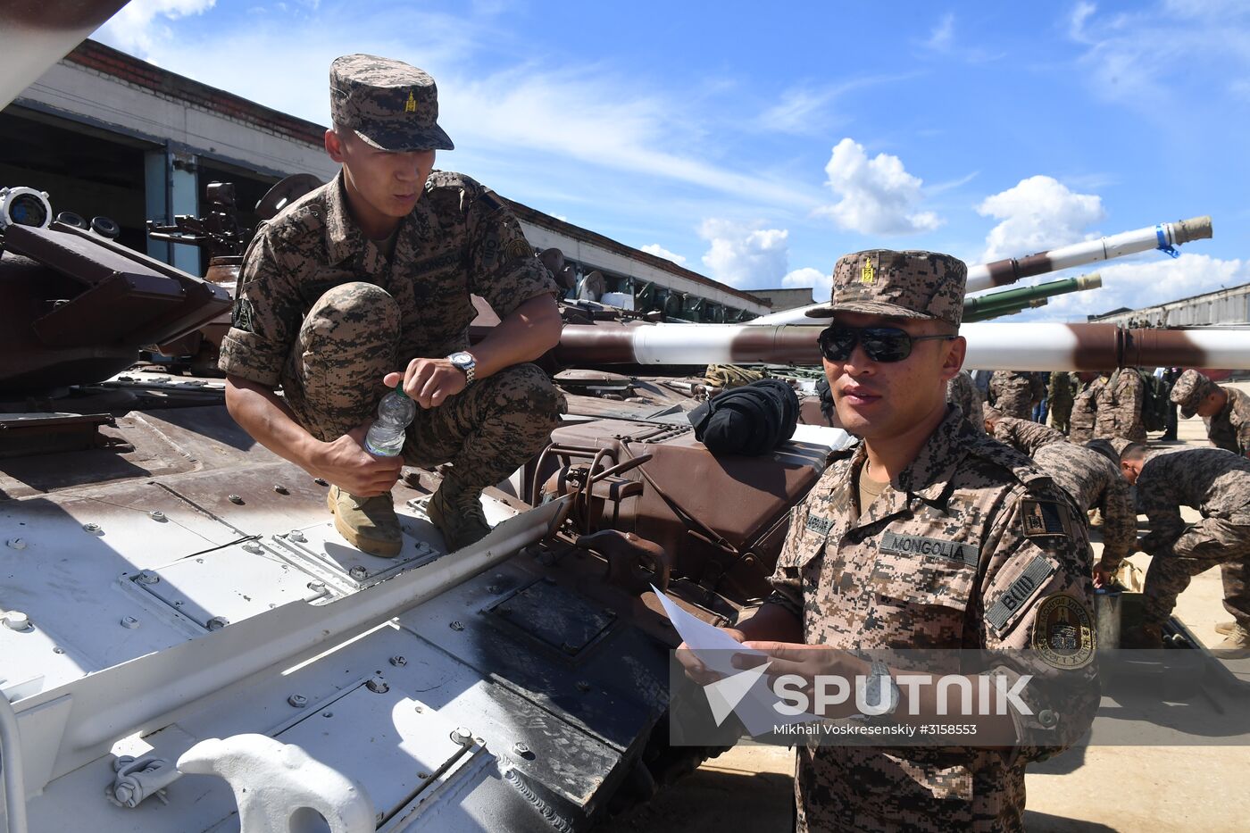 Rehearsal of 2017 Tank Biathlon