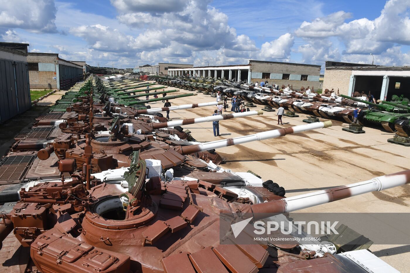 Rehearsal of 2017 Tank Biathlon