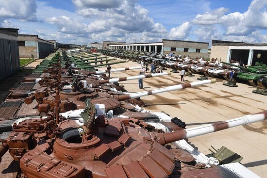 Rehearsal of 2017 Tank Biathlon