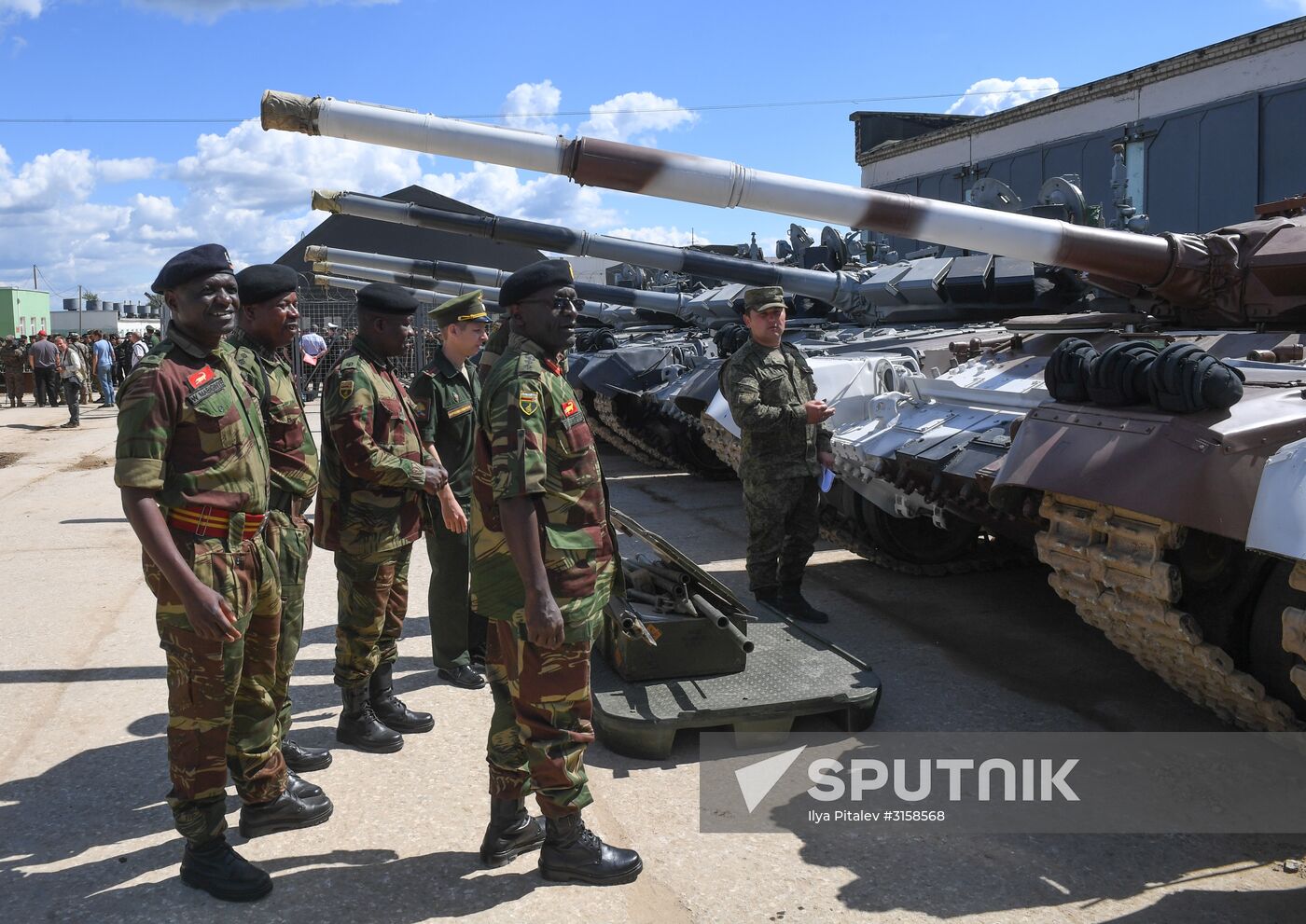 Rehearsal of 2017 Tank Biathlon