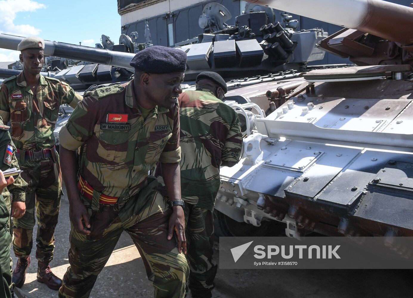 Rehearsal of 2017 Tank Biathlon