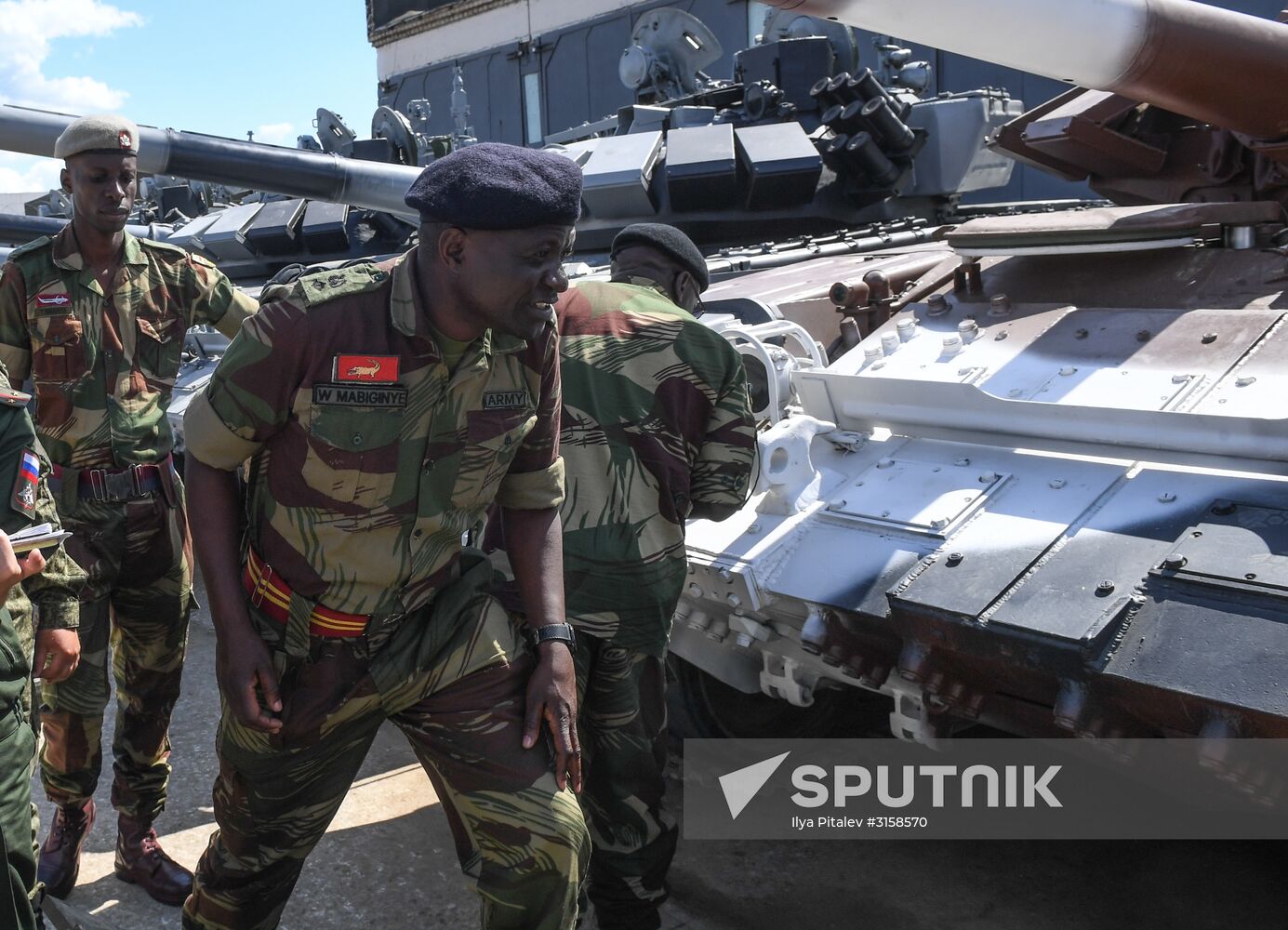 Rehearsal of 2017 Tank Biathlon