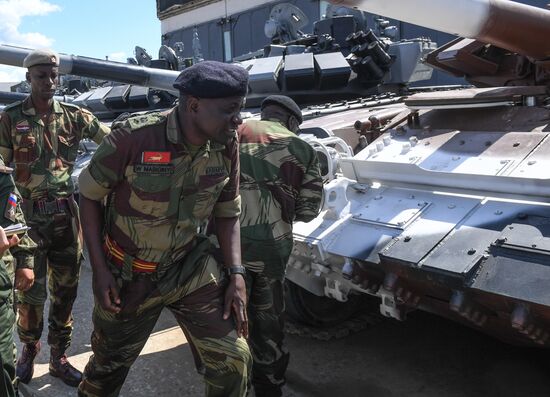 Rehearsal of 2017 Tank Biathlon