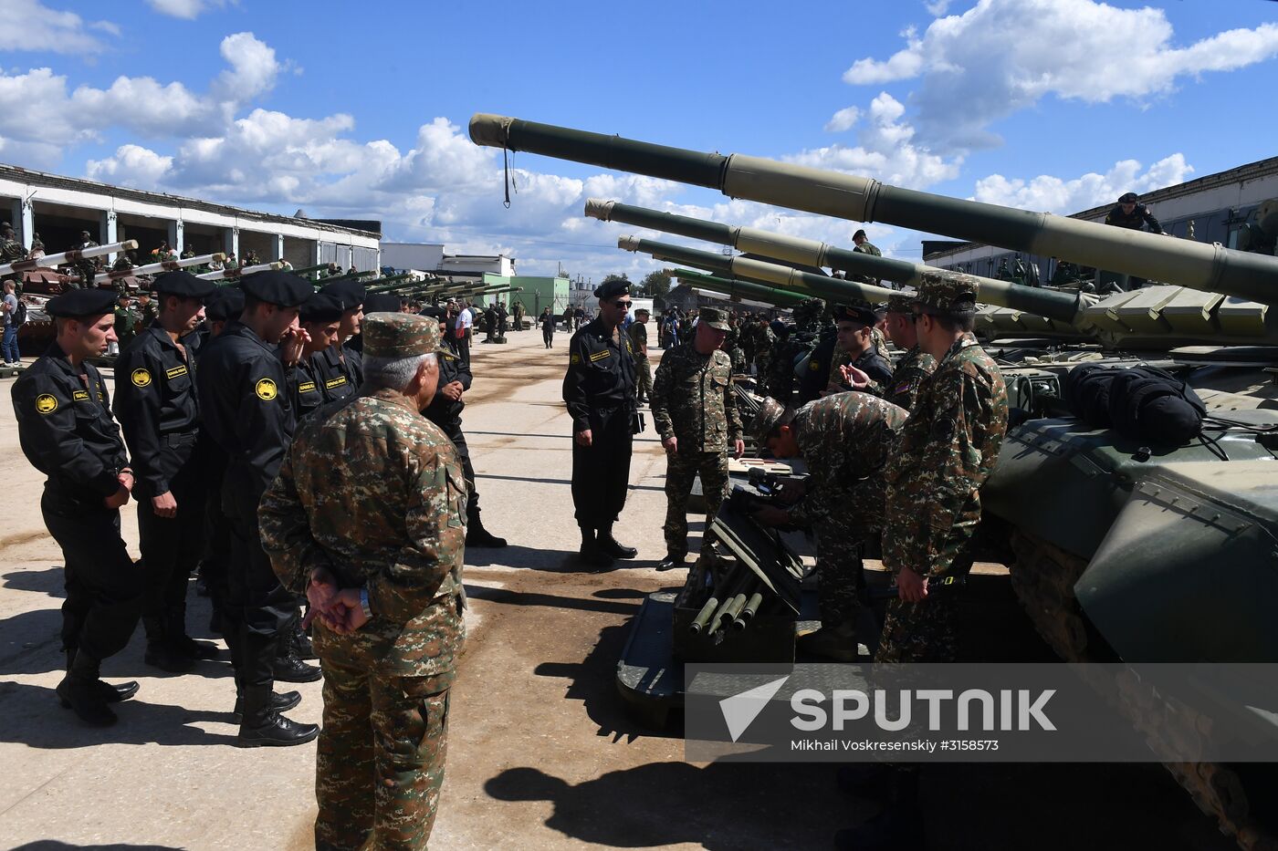Rehearsal of 2017 Tank Biathlon