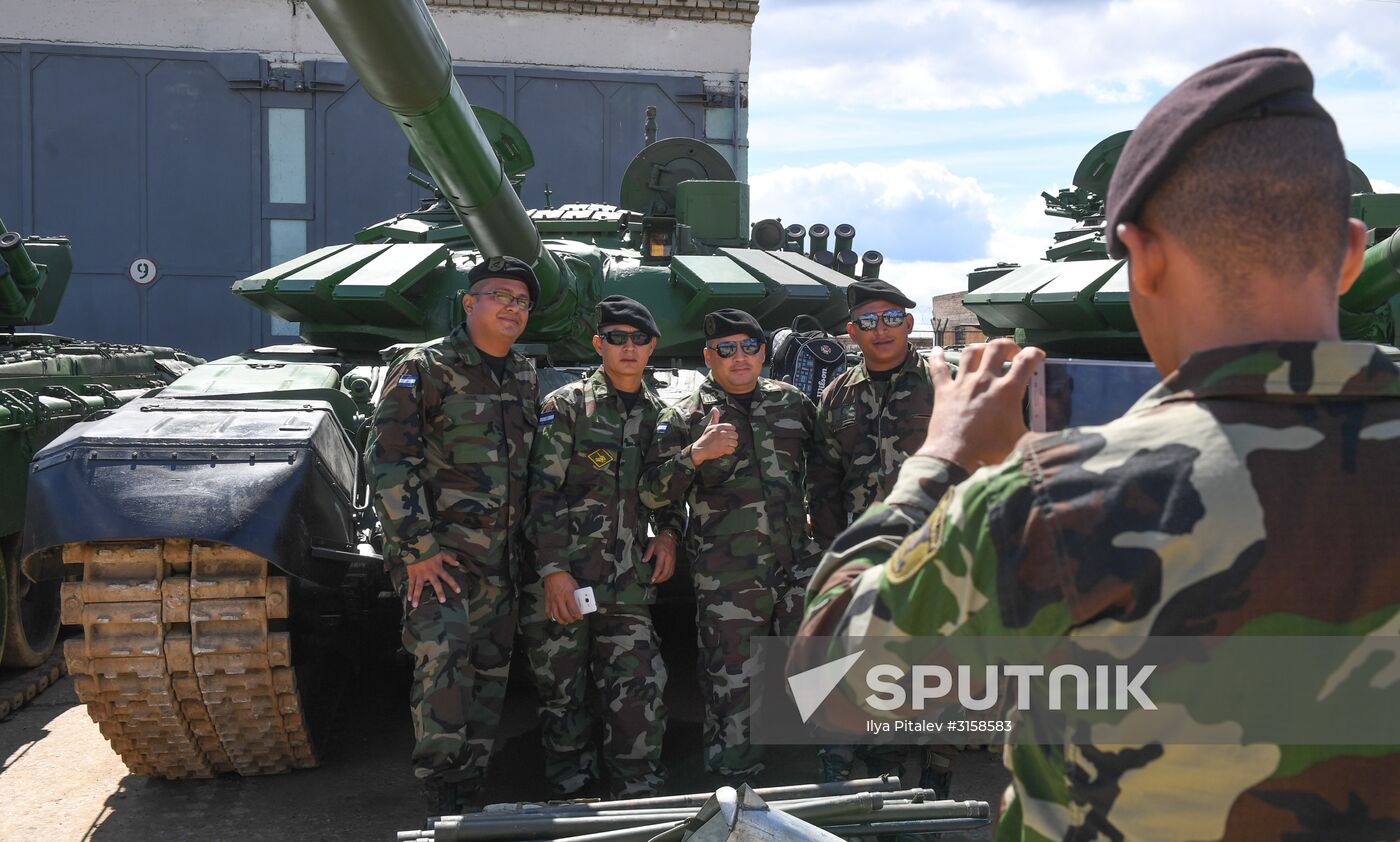 Rehearsal of 2017 Tank Biathlon
