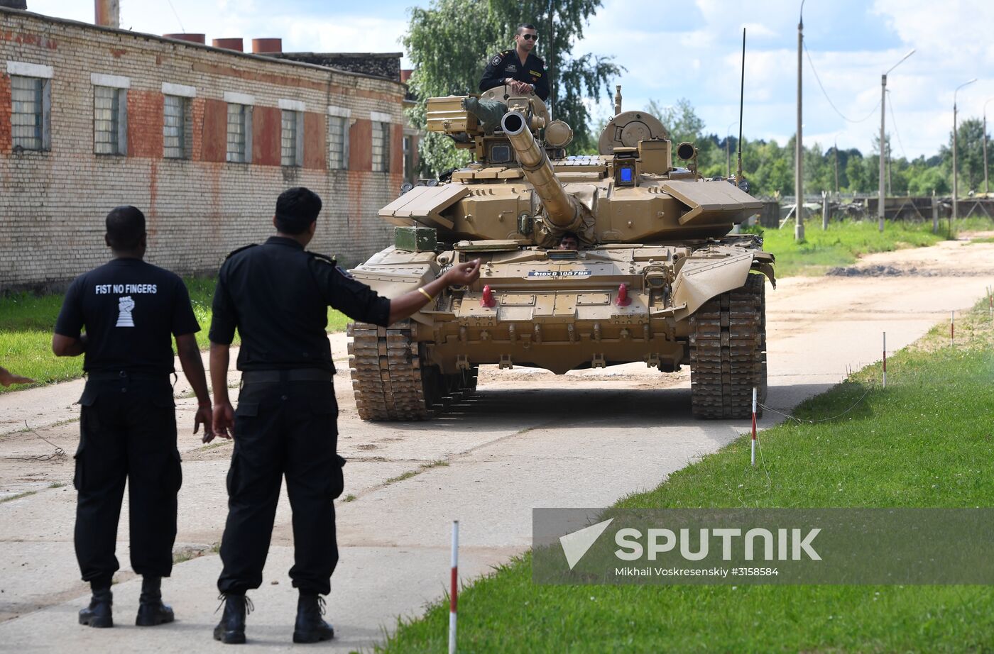 Rehearsal of 2017 Tank Biathlon