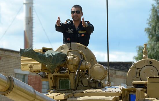 Rehearsal of 2017 Tank Biathlon